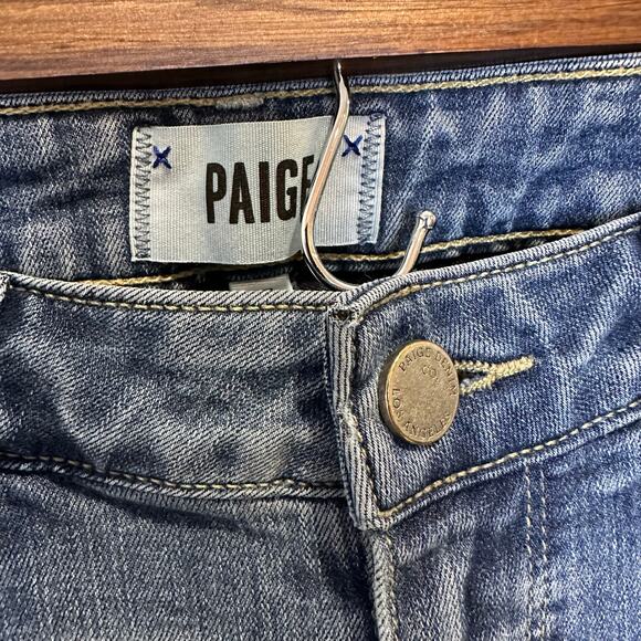 PAIGE Verdugo Ultra Skinny Jeans Women’s 28 High Rise Medium Wash Denim - Picture 3 of 13